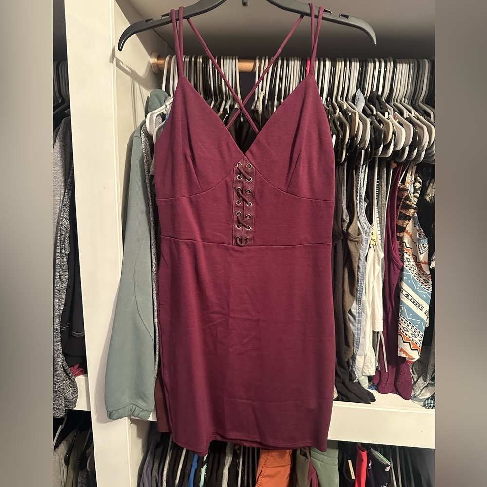 Charlotte Russe Fitted Mini Dress